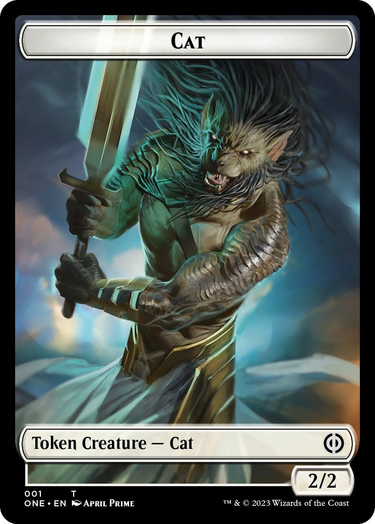 Image for Cat Token (1) (ONE) - Magic: The Gathering