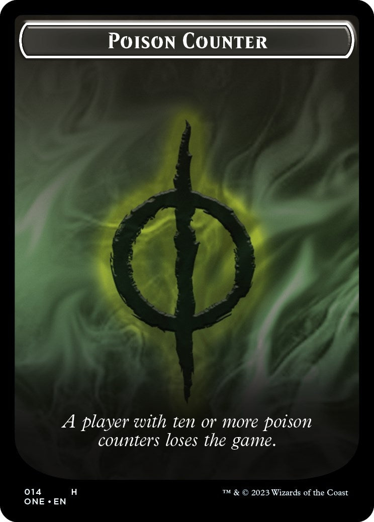 Image for Poison Counter Token (14) (ONE) - Magic: The Gathering