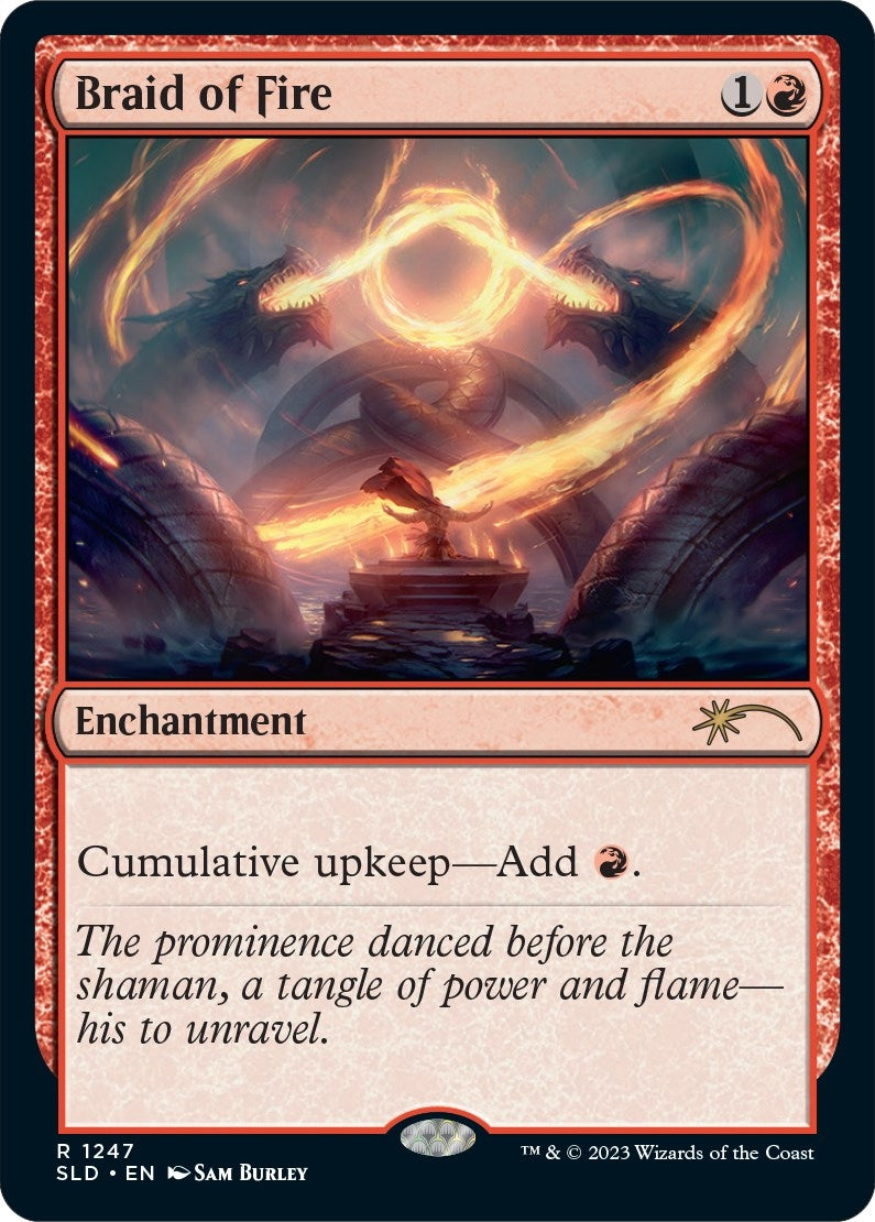 Image for Braid of Fire (1247) (1247) (SLD) - Magic: The Gathering