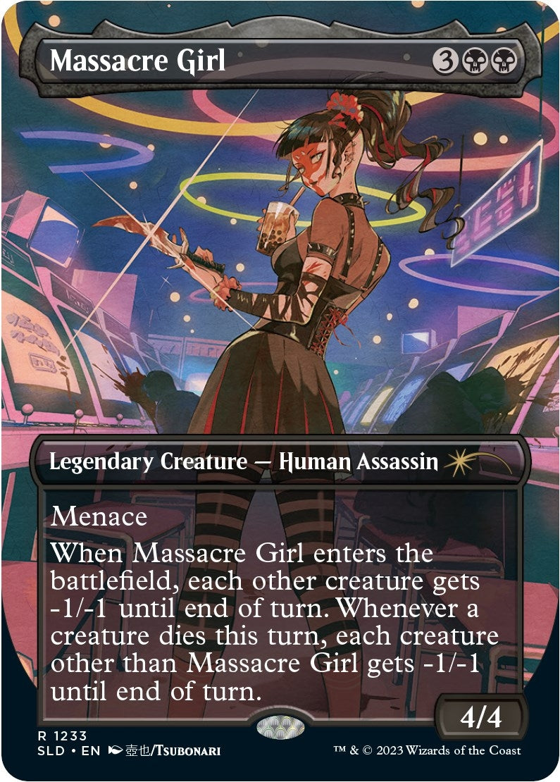 Image for Massacre Girl (1233) (SLD) - Magic: The Gathering