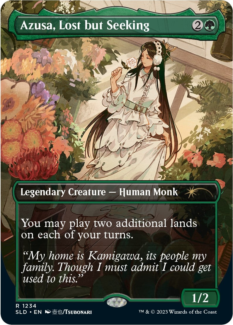 Image for Azusa, Lost but Seeking (1234) (SLD) - Magic: The Gathering