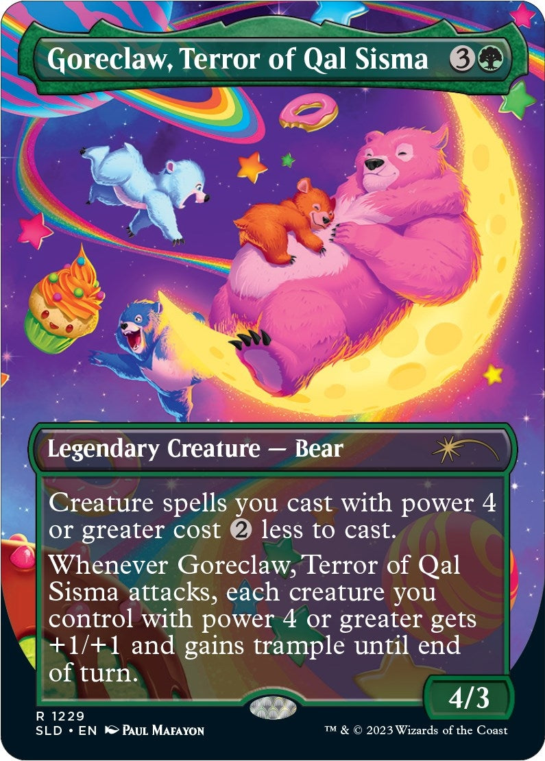 Image for Goreclaw, Terror of Qal Sisma (1229) (SLD) - Magic: The Gathering