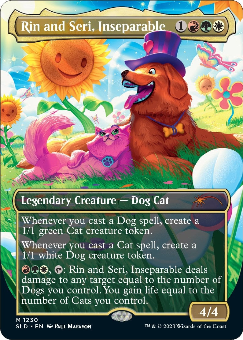 Image for Rin and Seri, Inseparable (1230) (1230) (SLD) - Magic: The Gathering