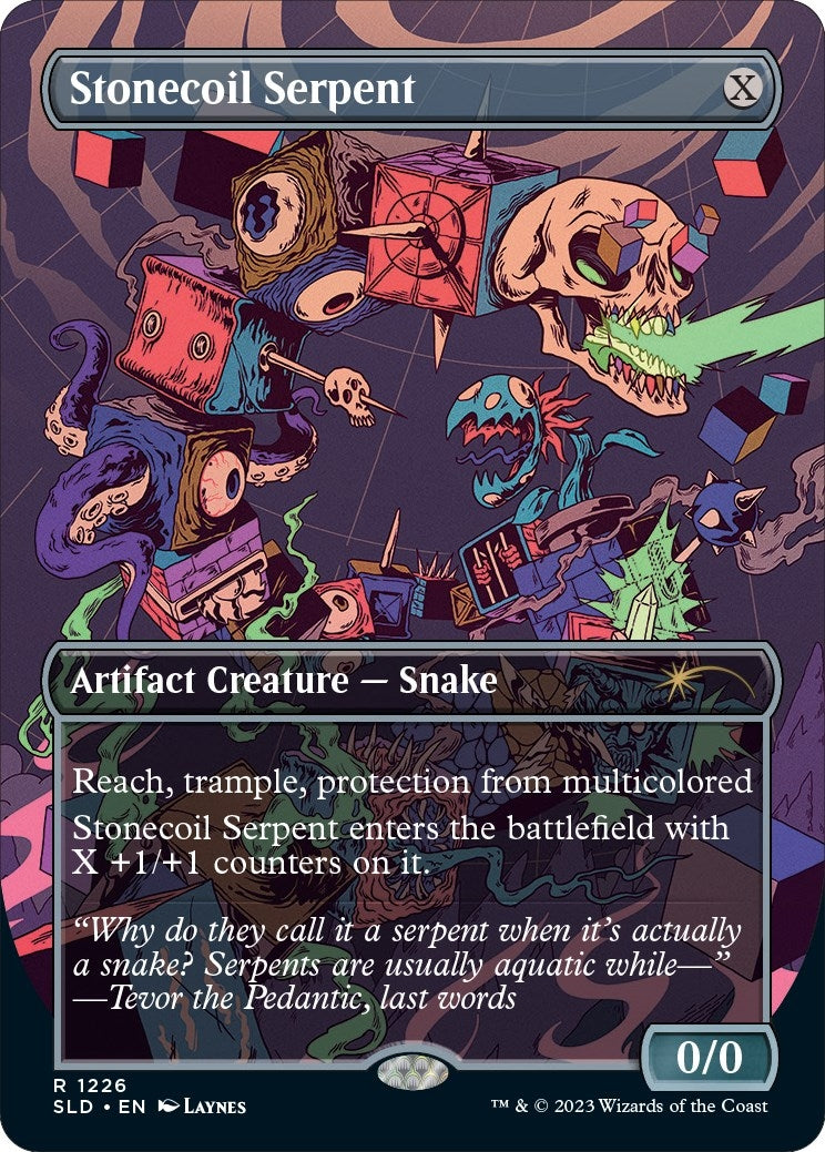Image for Stonecoil Serpent (1226) (SLD) - Magic: The Gathering