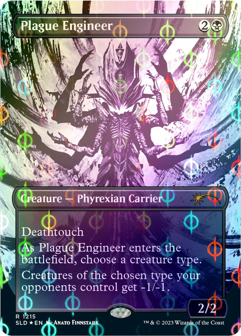 Image for Plague Engineer (Step-and-Compleat Foil) (1215) (SLD) - Magic: The Gathering