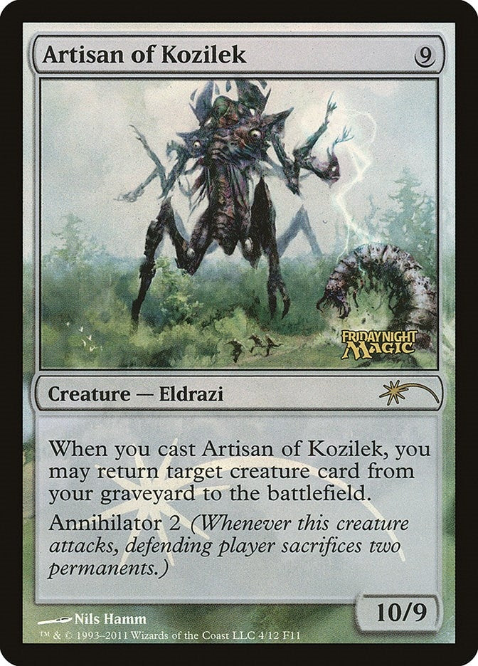 Image for Artisan of Kozilek (4) (FNM) - Magic: The Gathering