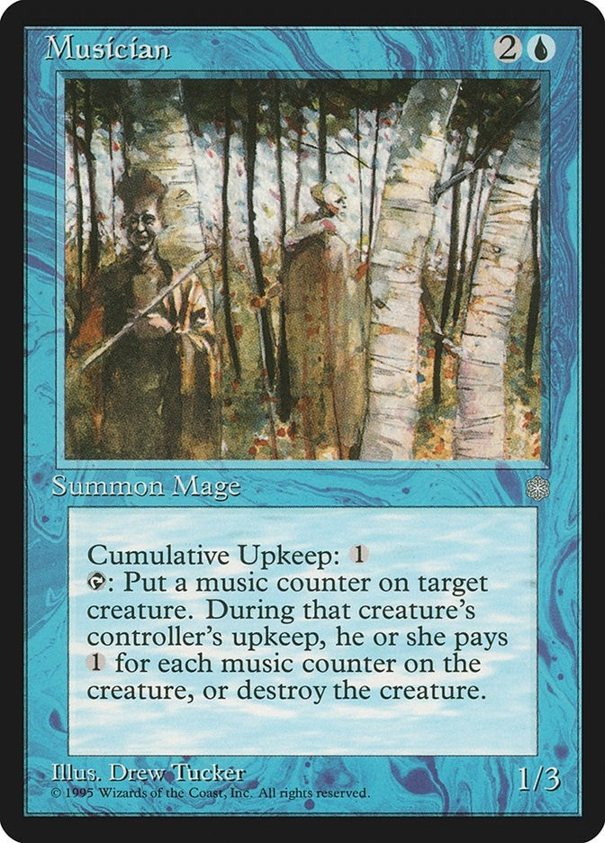 Image for Musician (ICE) - Magic: The Gathering