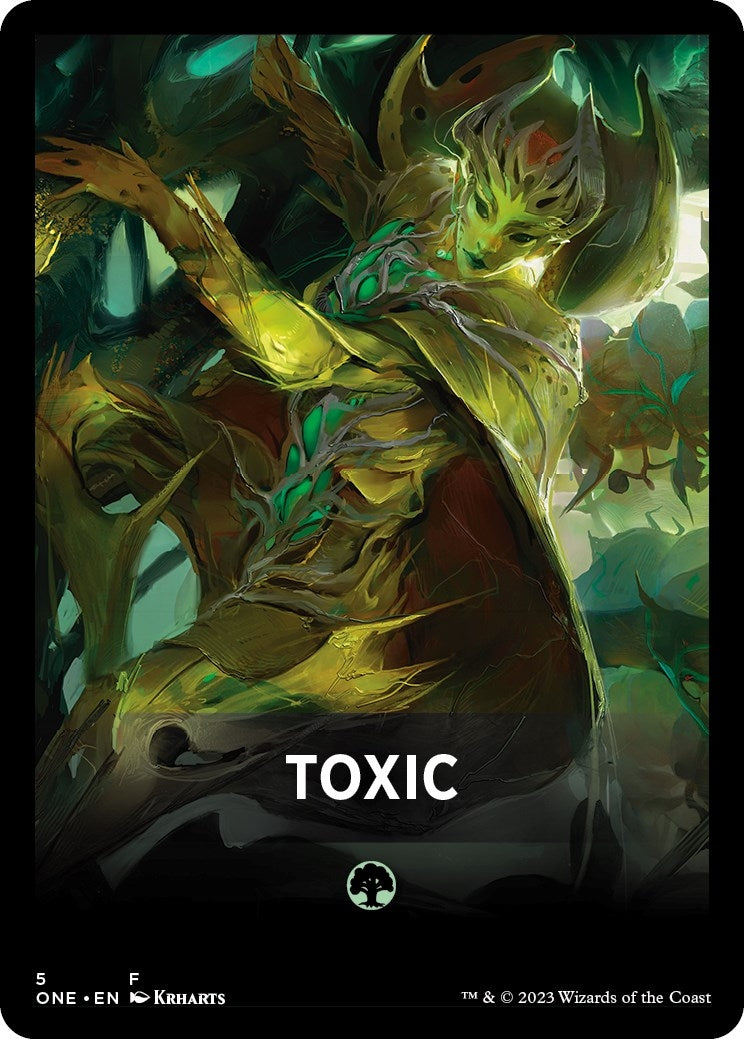 Image for Toxic Theme Card (5) (ONE) - Magic: The Gathering