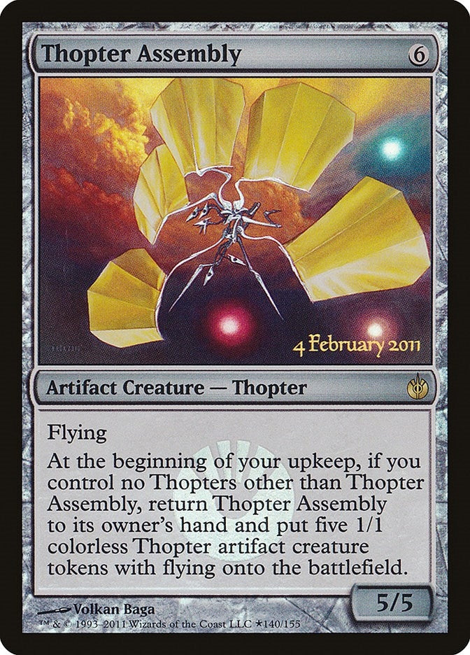 Image for Thopter Assembly (140) (LARP) - Magic: The Gathering