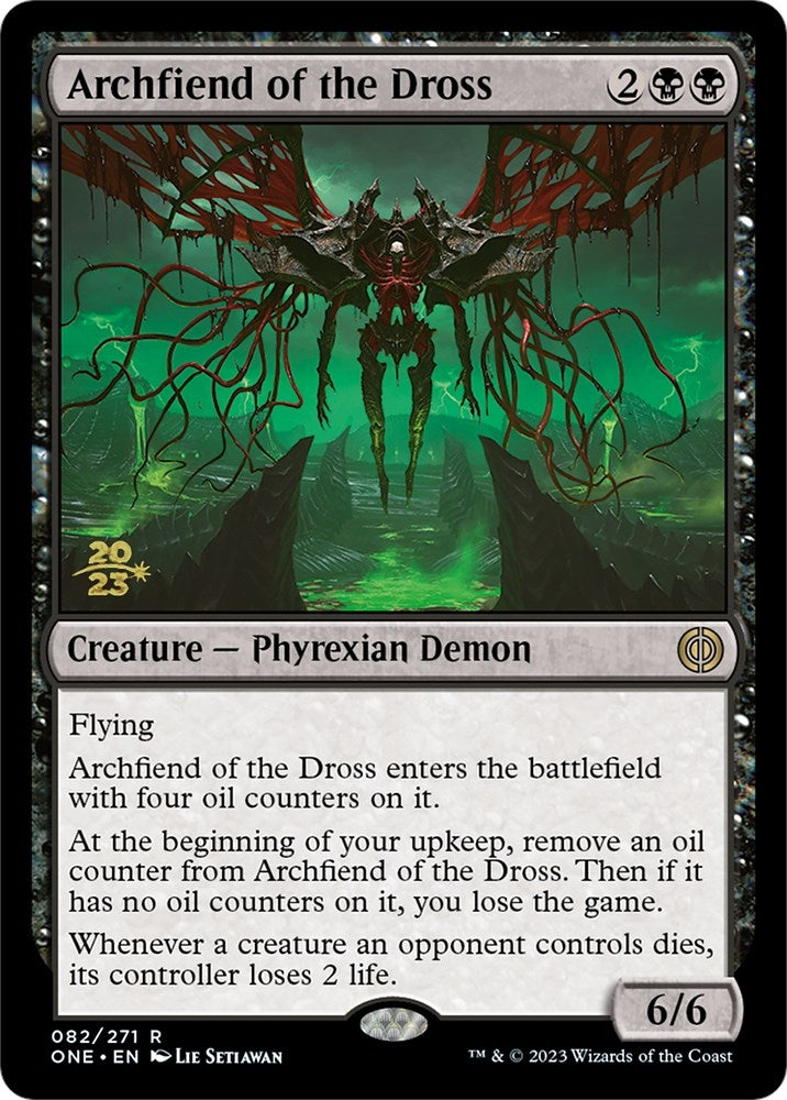 Image for Archfiend of the Dross (82) (PRE) - Magic: The Gathering