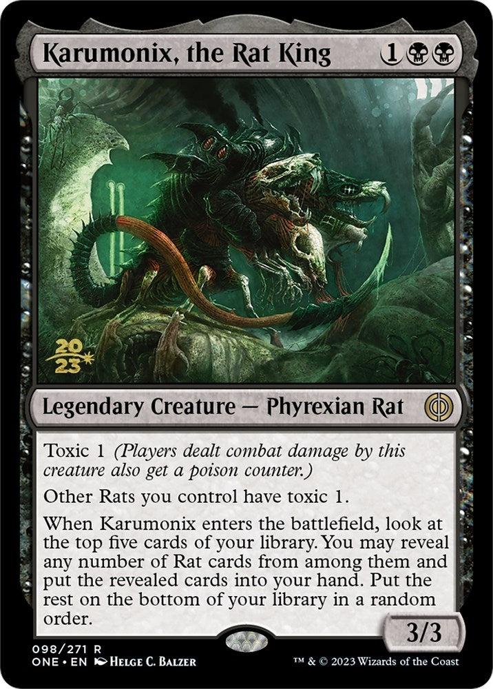 Image for Karumonix, the Rat King (98) (PRE) - Magic: The Gathering