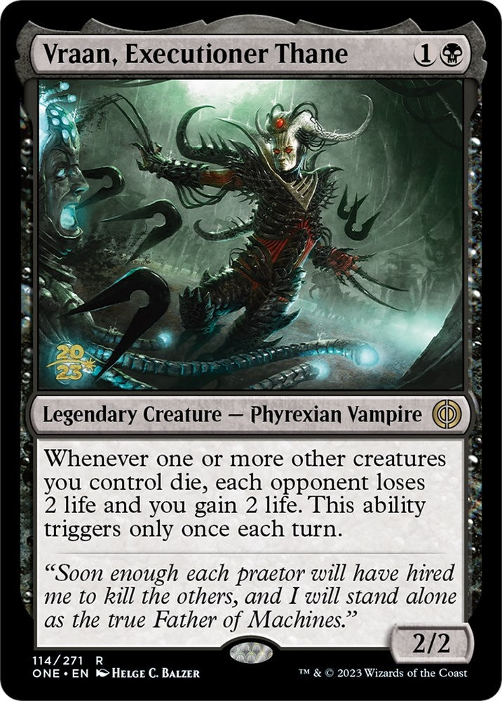 Image for Vraan, Executioner Thane (114) (PRE) - Magic: The Gathering