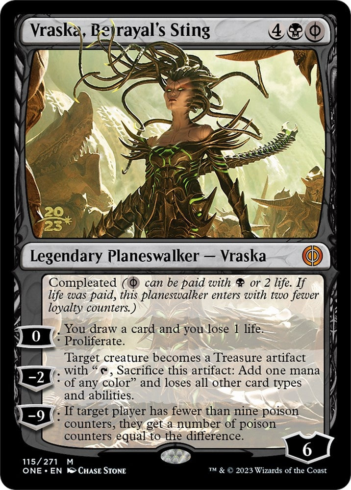 Image for Vraska, Betrayal's Sting (115) (PRE) - Magic: The Gathering