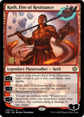 Image for Koth, Fire of Resistance (138) (PRE) - Magic: The Gathering