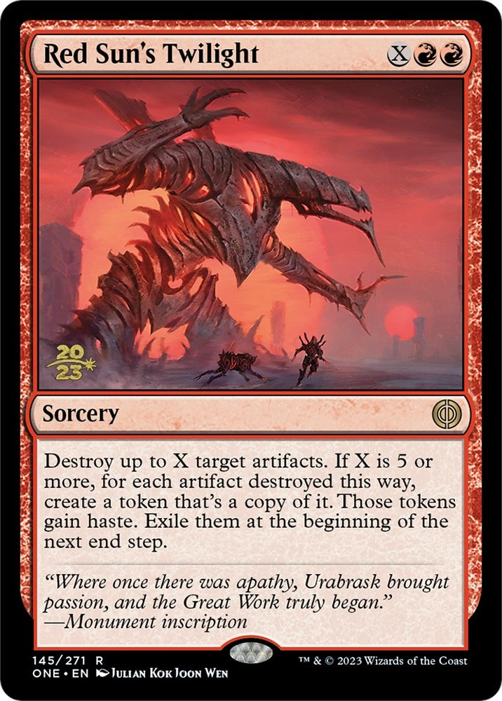 Image for Red Sun's Twilight (145) (PRE) - Magic: The Gathering