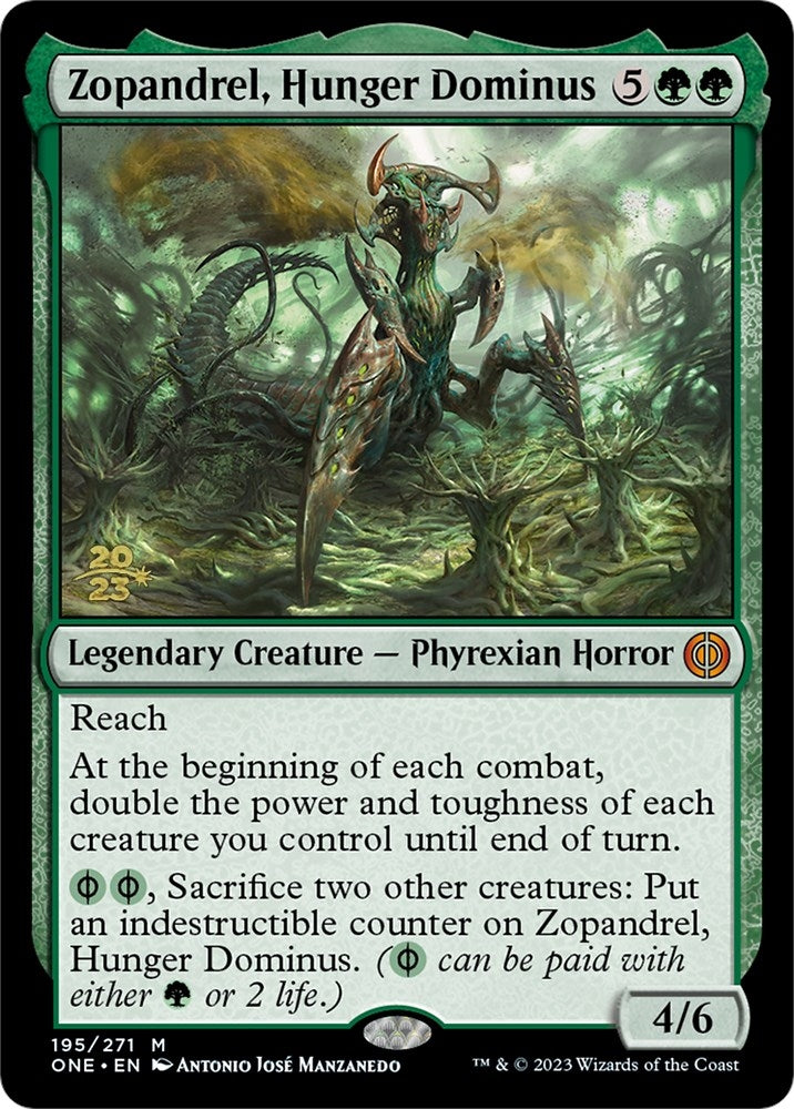 Image for Zopandrel, Hunger Dominus (195) (PRE) - Magic: The Gathering