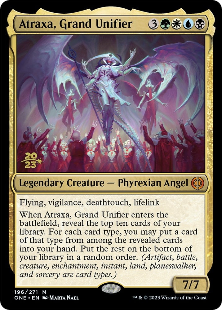 Image for Atraxa, Grand Unifier (196) (PRE) - Magic: The Gathering