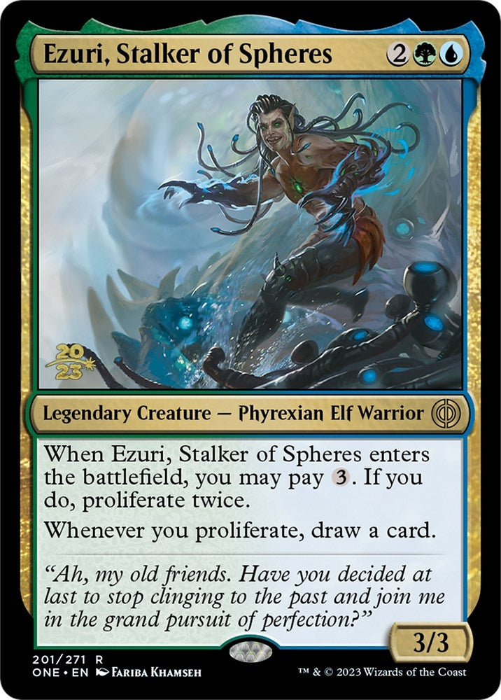 Image for Ezuri, Stalker of Spheres (201) (PRE) - Magic: The Gathering