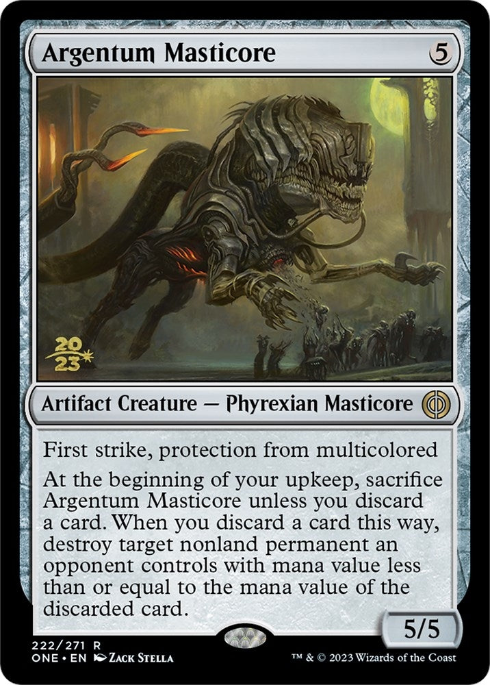 Image for Argentum Masticore (222) (PRE) - Magic: The Gathering