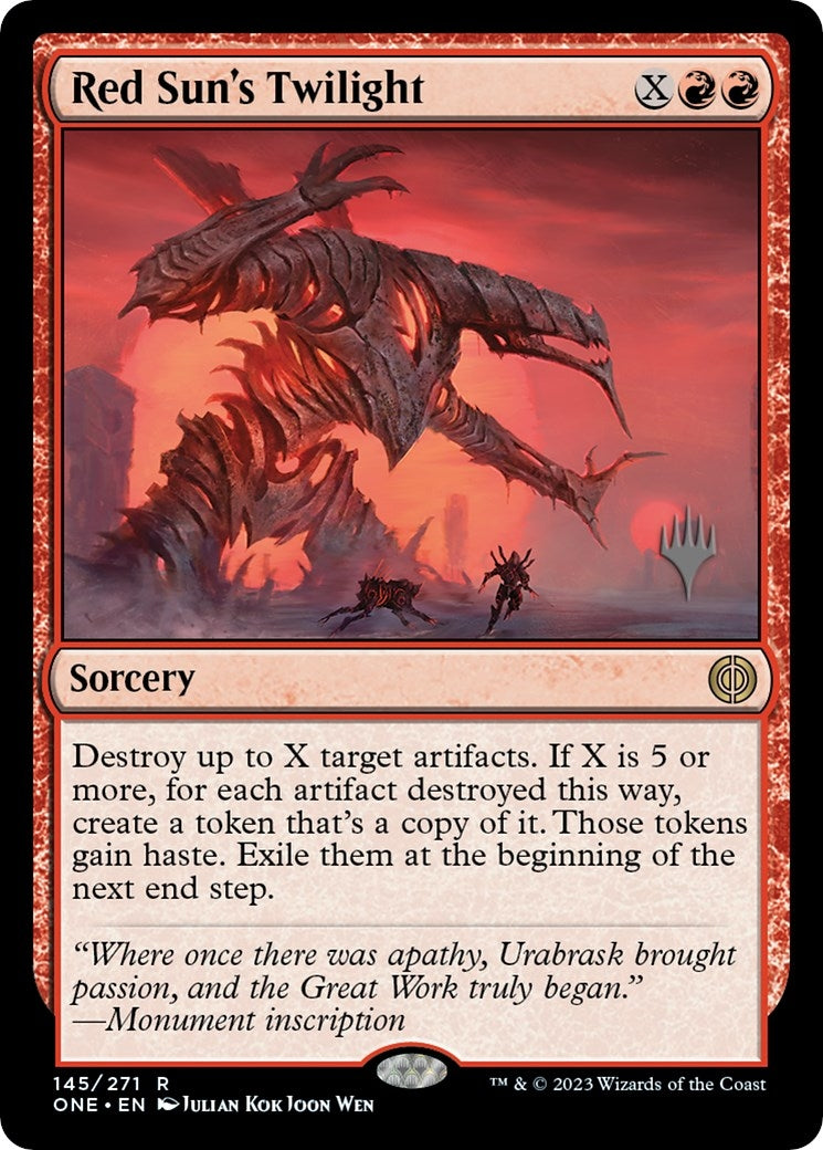 Image for Red Sun's Twilight (145) (PPONE) - Magic: The Gathering