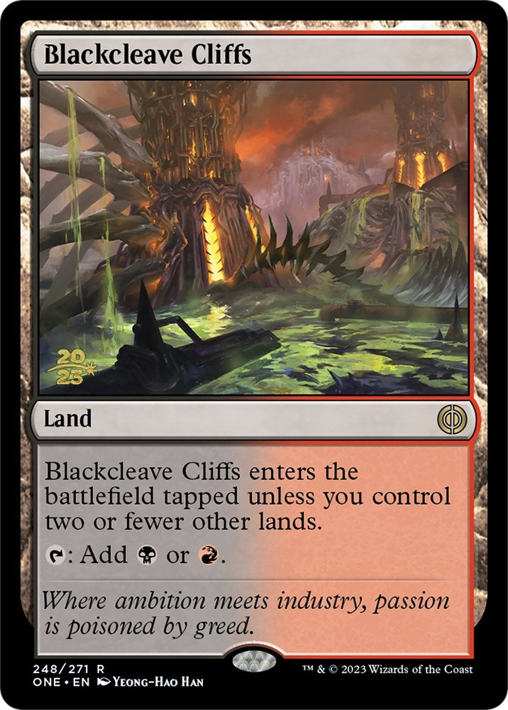 Image for Blackcleave Cliffs (248) (PRE) - Magic: The Gathering