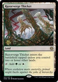Image for Razorverge Thicket (257) (PRE) - Magic: The Gathering