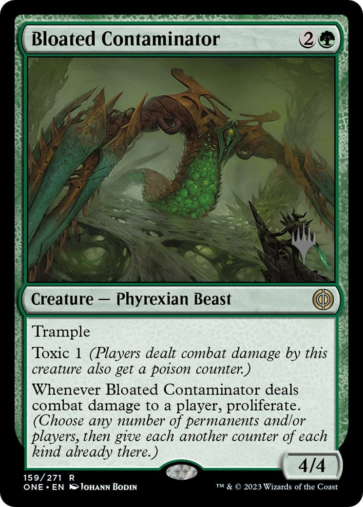 Image for Bloated Contaminator (159) (PPONE) - Magic: The Gathering