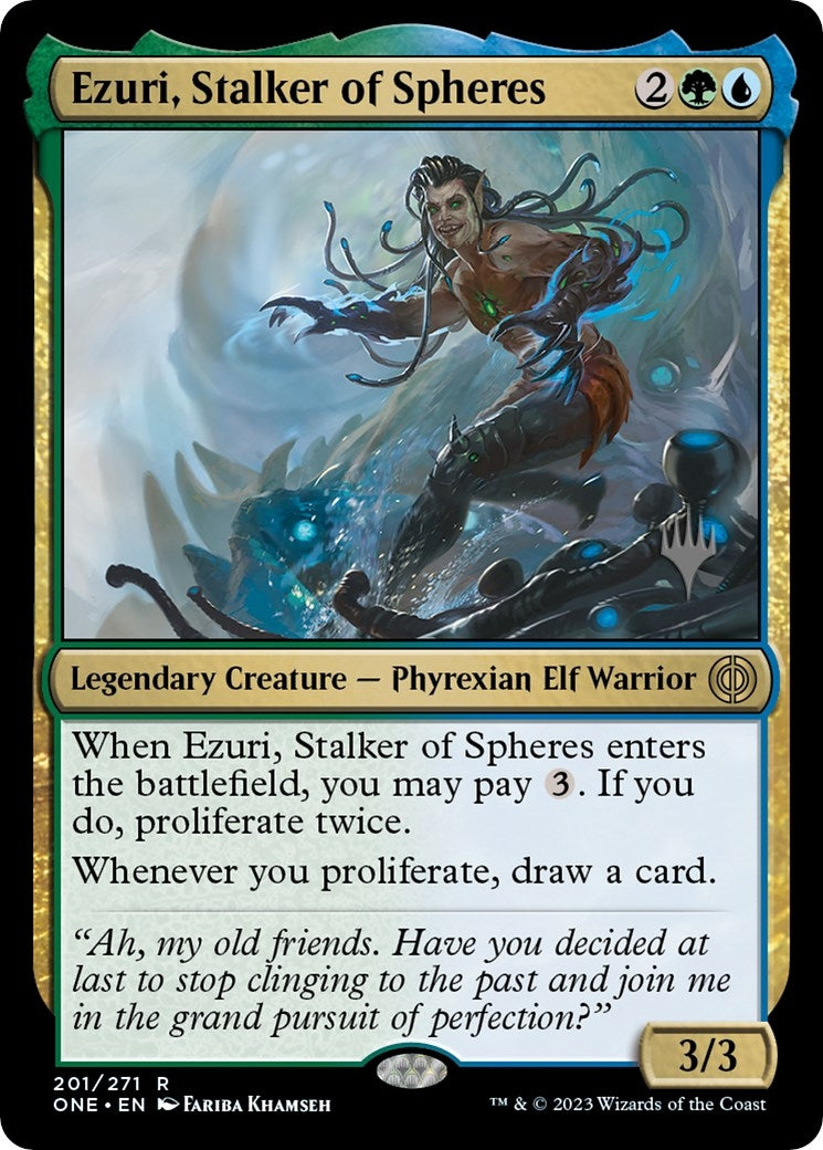 Image for Ezuri, Stalker of Spheres (201) (PPONE) - Magic: The Gathering