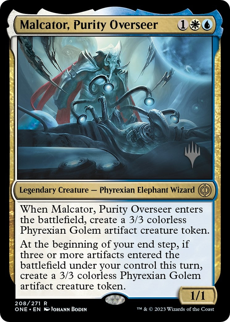 Image for Malcator, Purity Overseer (208) (PPONE) - Magic: The Gathering