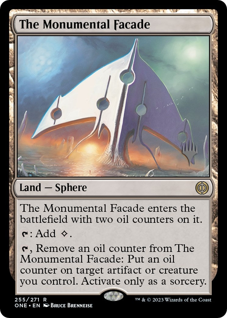 Image for The Monumental Facade (255) (PPONE) - Magic: The Gathering