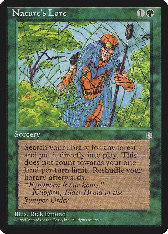 Image for Nature's Lore (143) (ICE) - Magic: The Gathering