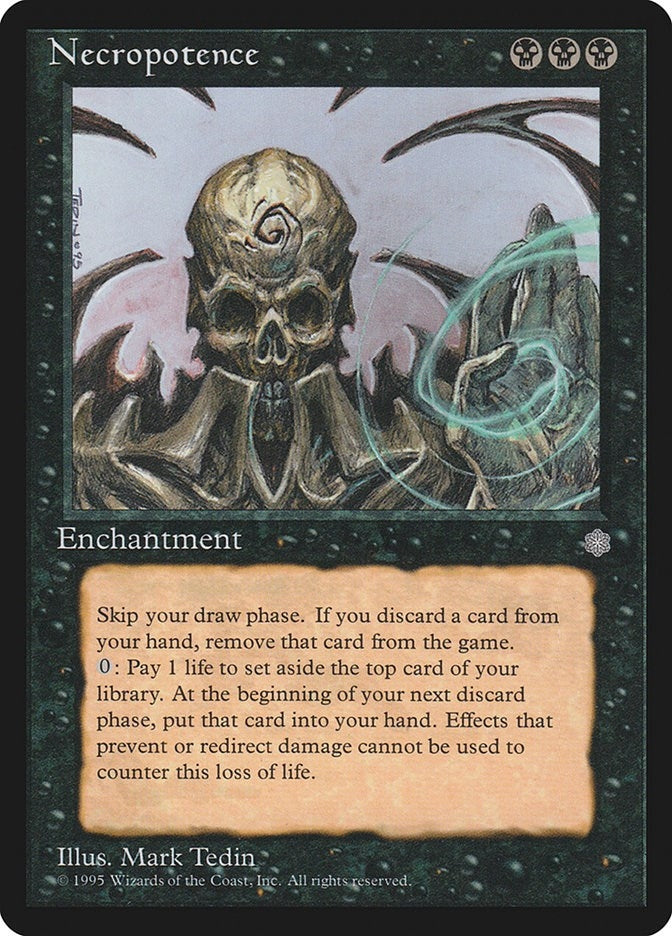 Image for Necropotence (42) (ICE) - Magic: The Gathering