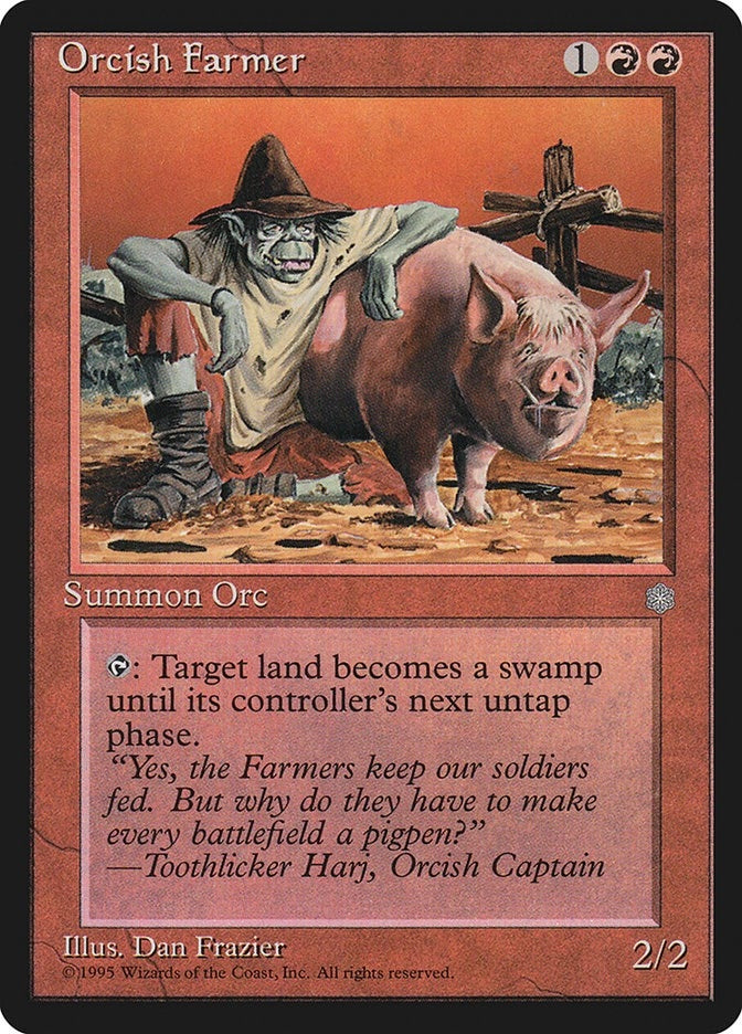 Image for Orcish Farmer (207) (ICE) - Magic: The Gathering