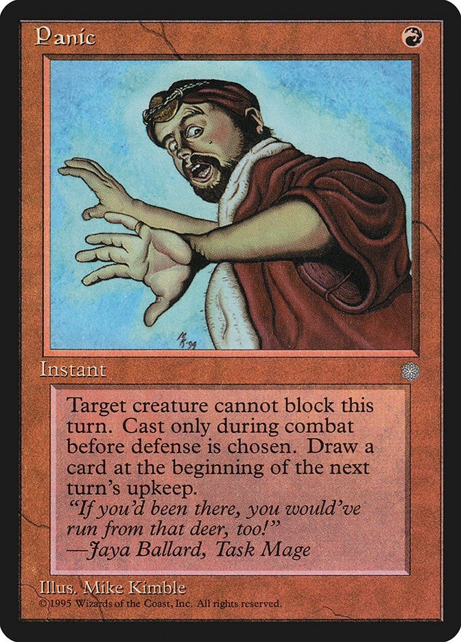 Image for Panic (ICE) - Magic: The Gathering