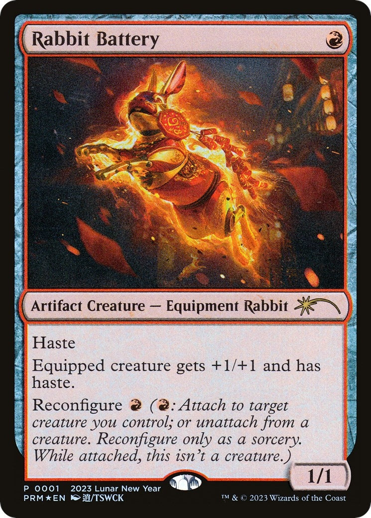 Image for Rabbit Battery (Year of the Rabbit 2023) (1) (UMP) - Magic: The Gathering