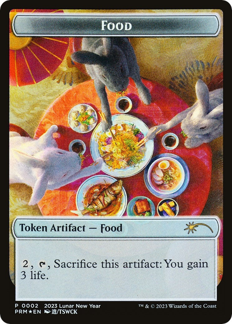 Image for Food Token (Year of the Rabbit 2023) (2) (UMP) - Magic: The Gathering