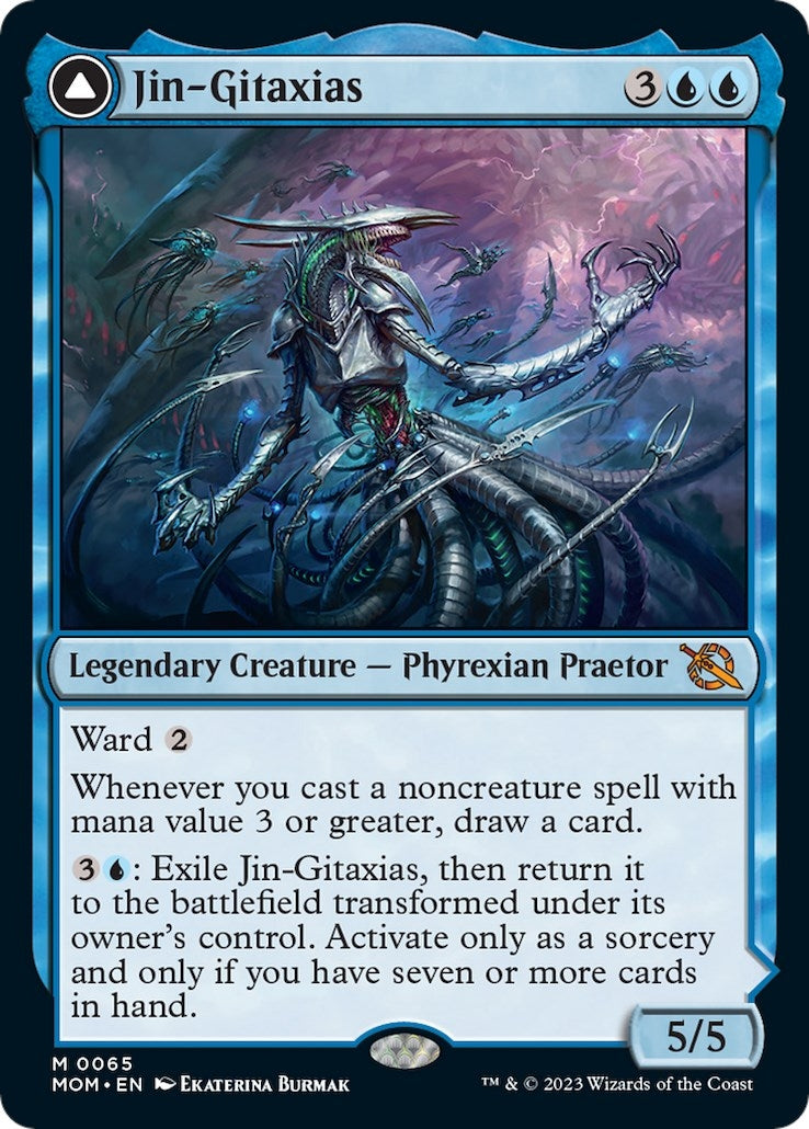 Image for Jin-Gitaxias (65) (MOM) - Magic: The Gathering