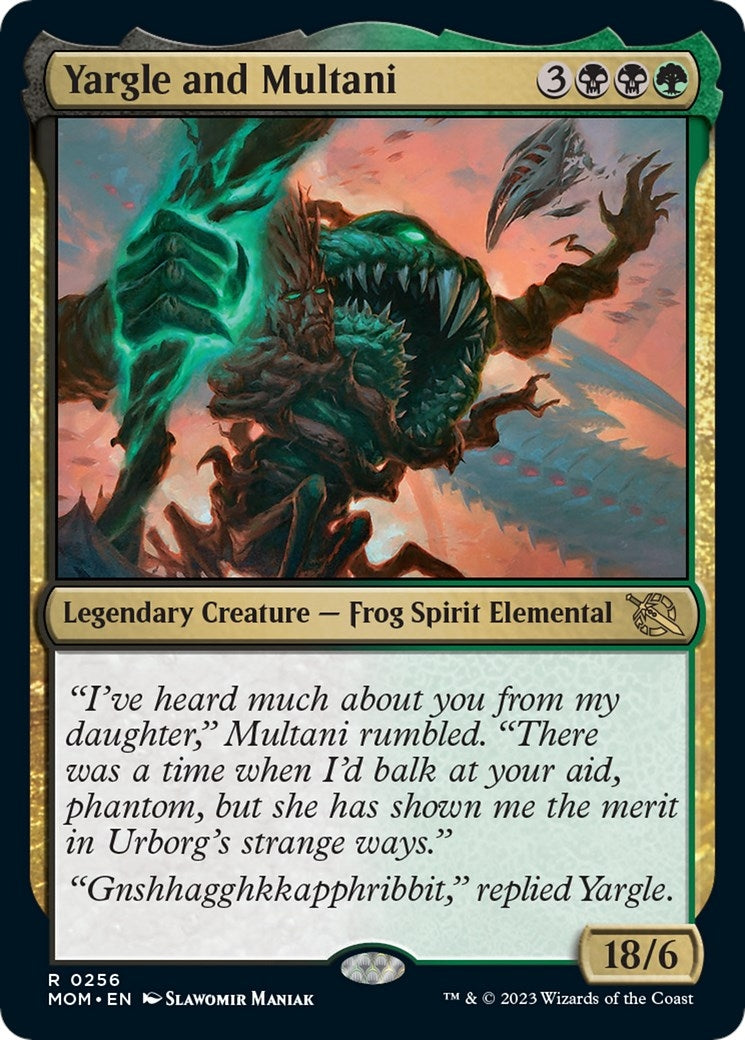 Image for Yargle and Multani (256) (MOM) - Magic: The Gathering