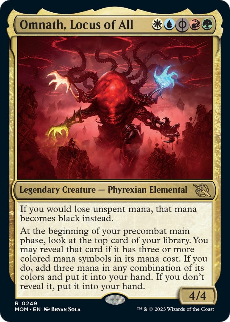 Image for Omnath, Locus of All (249) (MOM) - Magic: The Gathering