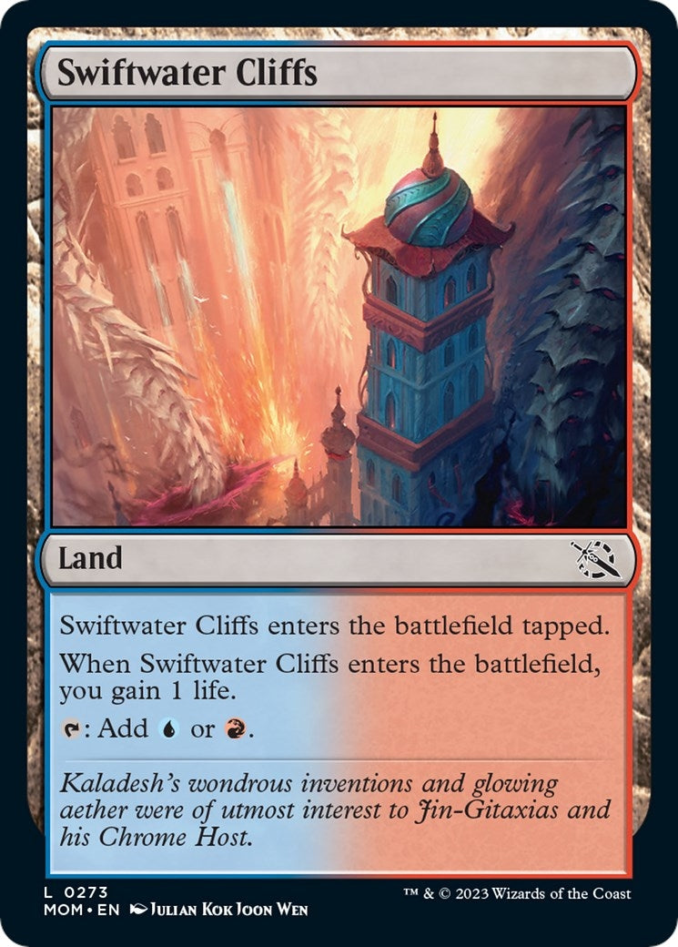 Image for Swiftwater Cliffs (273) (MOM) - Magic: The Gathering