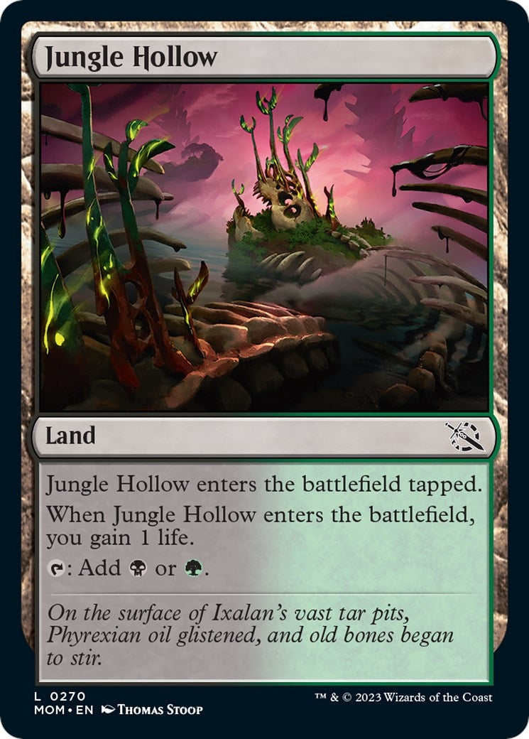 Image for Jungle Hollow (270) (MOM) - Magic: The Gathering