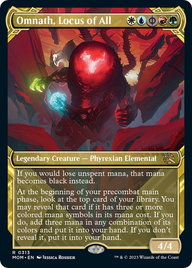 Image for Omnath, Locus of All (Showcase) (313) (MOM) - Magic: The Gathering