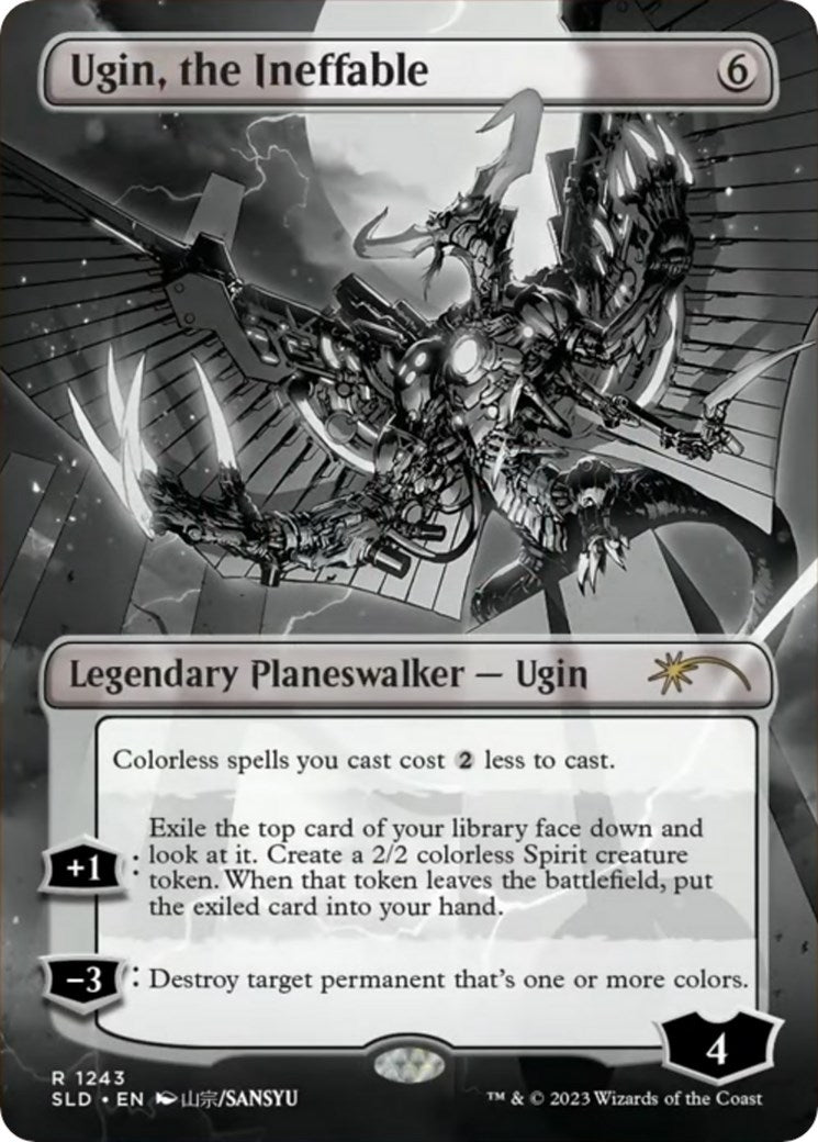 Image for Ugin, the Ineffable (Borderless) (1243) (SLD) - Magic: The Gathering