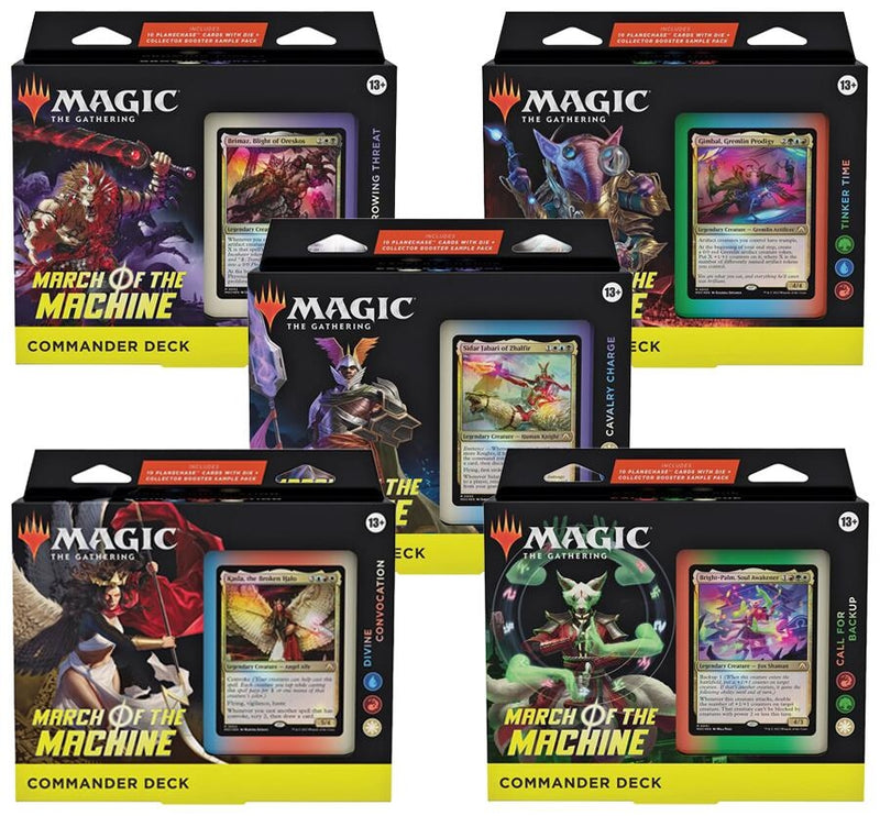 Image for March of the Machine Commander Decks [Set of 5] - Magic: The Gathering