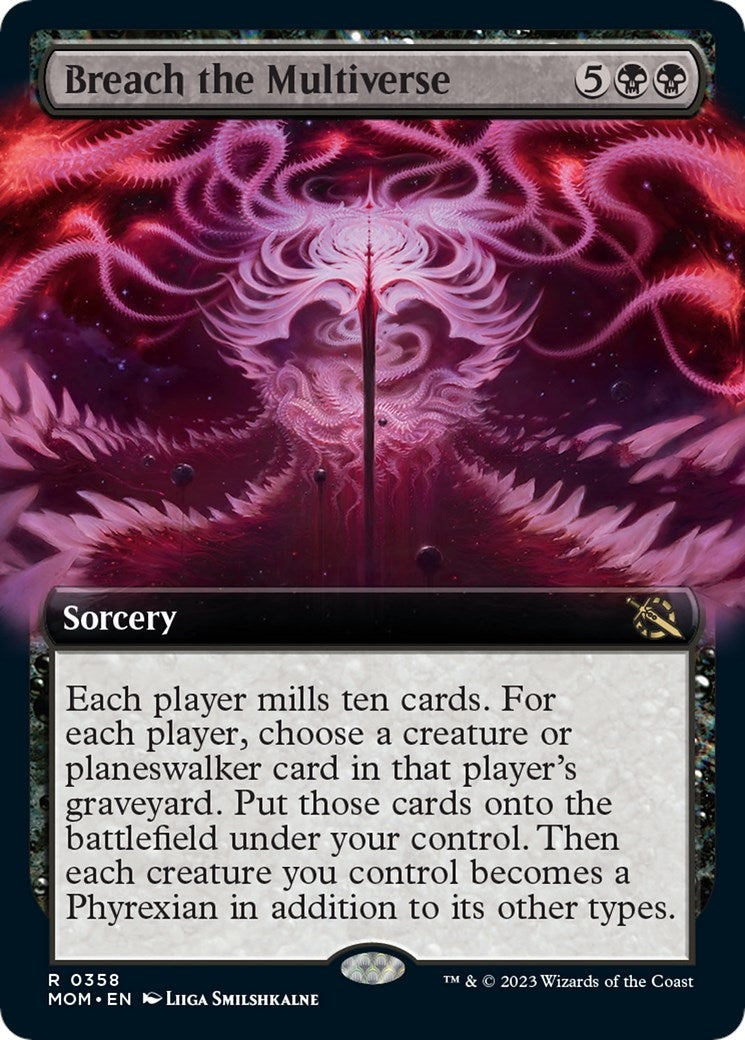 Image for Breach the Multiverse (Extended Art) (358) (MOM) - Magic: The Gathering