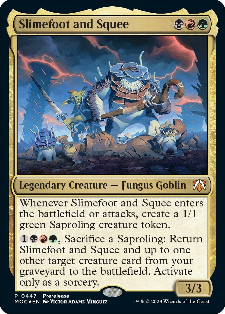 Image for Slimefoot and Squee (447) (PRE) - Magic: The Gathering