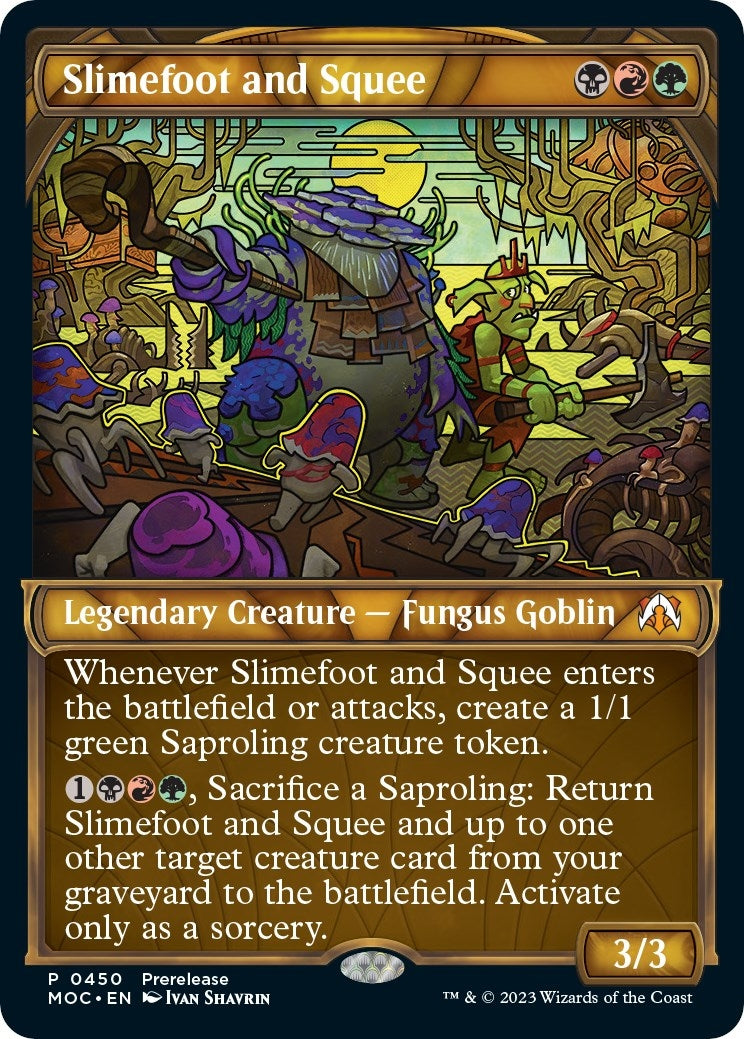 Image for Slimefoot and Squee (Showcase) (450) (PRE) - Magic: The Gathering