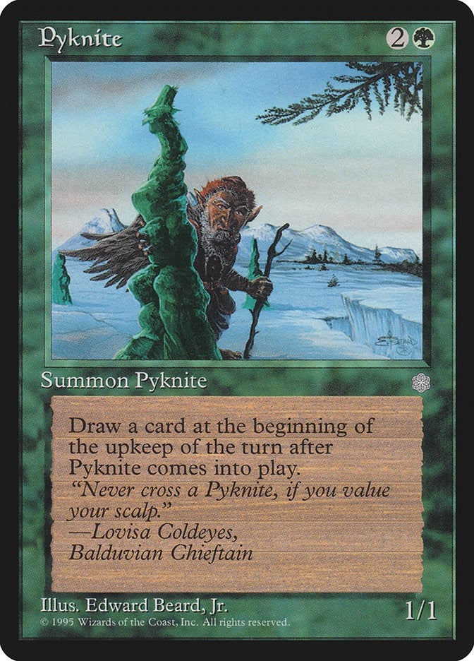 Image for Pyknite (ICE) - Magic: The Gathering