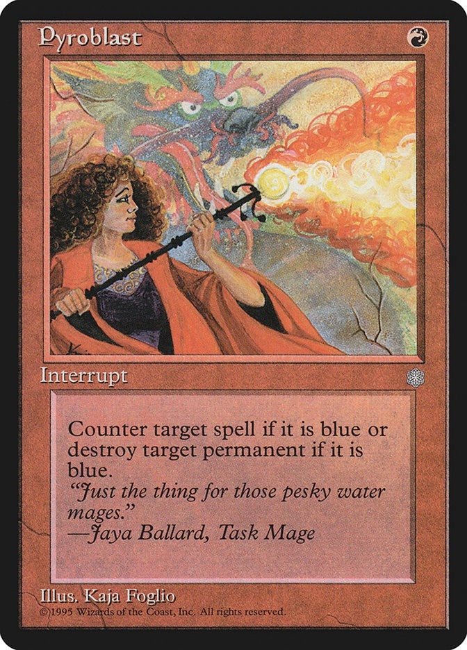 Image for Pyroblast (213) (ICE) - Magic: The Gathering