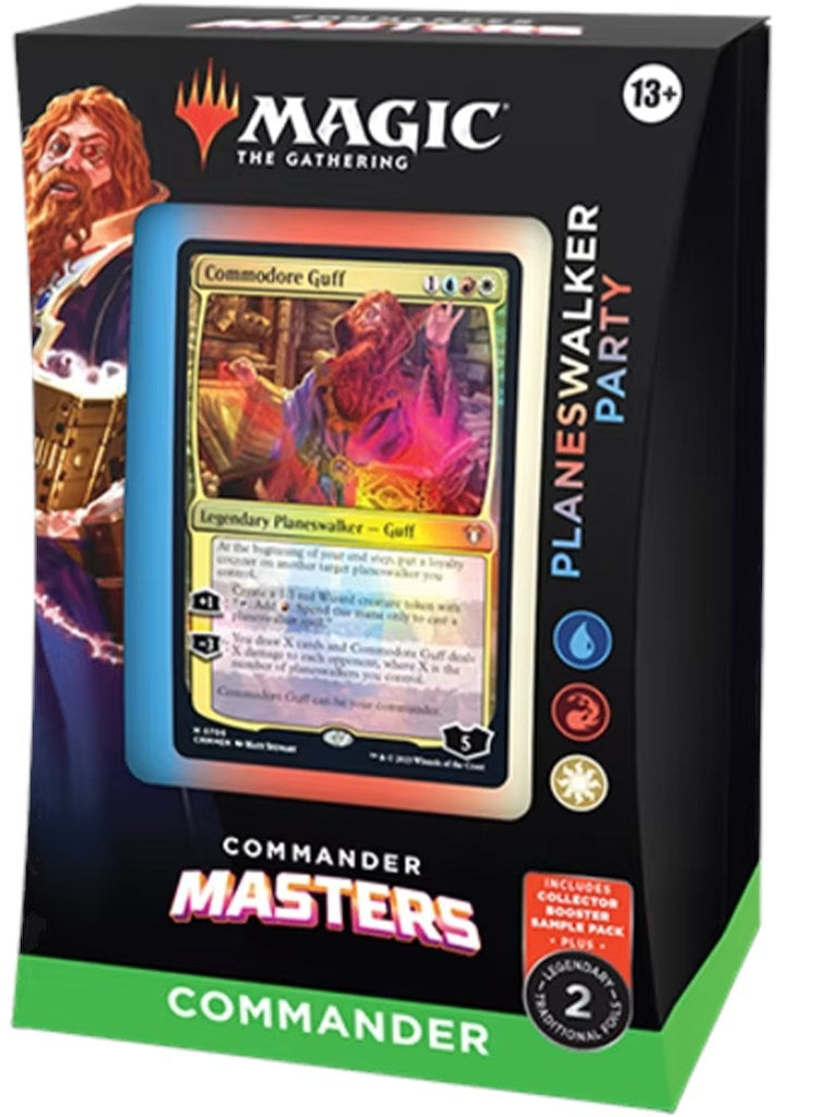 Image for Commander Masters Commander Deck - Planeswalker Party - Magic: The Gathering
